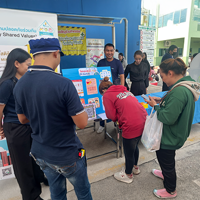 บริษัท มัลติแบกซ์ จำกัด (มหาชน) จัดตรวจสุขภาพประจำปี 2568 ร่วมกับโรงพยาบาลพญาไทศรีราชา