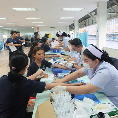 บริษัท มัลติแบกซ์ จำกัด (มหาชน) จัดตรวจสุขภาพประจำปี 2568 ร่วมกับโรงพยาบาลพญาไทศรีราชา