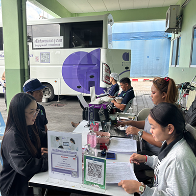 บริษัท มัลติแบกซ์ จำกัด (มหาชน) เข้าร่วมโครงการรถทันตกรรมเคลื่อนที่จาก บริษัท AT U DENTAL 