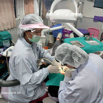 บริษัท มัลติแบกซ์ จำกัด (มหาชน) เข้าร่วมโครงการรถทันตกรรมเคลื่อนที่จาก บริษัท AT U DENTAL 