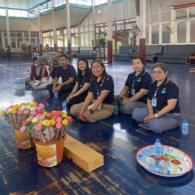 บริษัท มัลติแบกซ์ จำกัด (มหาชน) ถวายเทียนพรรษาและร่วมทำบุญ ณ วัดแหลมฉบังเก่า จ.ชลบุรี