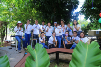จัดกิจกรรมสันทนาการ ดนตรีในสวนเพื่อสร้างความผ่อนคลายให้กับพนักงาน
