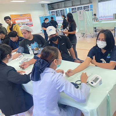 บริษัท มัลติแบกซ์ จำกัด (มหาชน) จัดตรวจสุขภาพประจำปี 2568 ร่วมกับโรงพยาบาลพญาไทศรีราชา