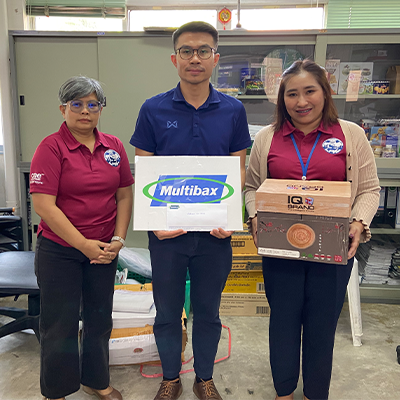 บริษัท มัลติแบกซ์ จำกัด (มหาชน) สนับสนุนกิจกรรมวันแรงงานแห่งชาติ จังหวัดชลบุรี