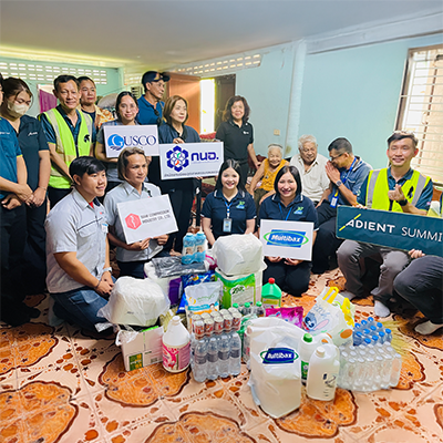 บริษัท มัลติแบกซ์ จำกัด (มหาชน) ร่วมโครงการเยี่ยมเรือนเยือนราษฎร์ กับการนิคมแหลมฉบัง