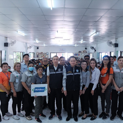 บริจาคถุงขยะจำนวน 5 ถุงใหญ่ ให้สำนักงานการนิคมอุตสาหกรรมแหลมฉบัง เพื่อใช้ในโครงการ อาสาทำความดี 31 ปี กรมควบคุมความประพฤติ