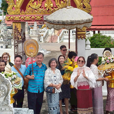 บริษัท มัลติแบกซ์ จำกัด (มหาชน) ร่วมเป็นเจ้าภาพทอดกฐินสามัคคี ณ วัดท่าตลาด จังหวัดอ่างทอง ประจำปี 2568