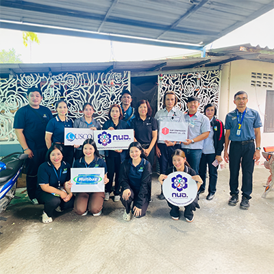 บริษัท มัลติแบกซ์ จำกัด (มหาชน) ร่วมโครงการเยี่ยมเรือนเยือนราษฎร์ กับการนิคมแหลมฉบัง