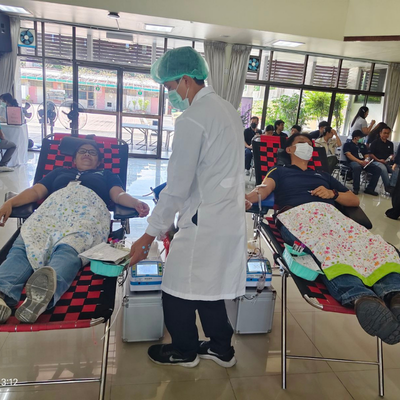 บริษัท มัลติแบกซ์ จำกัด (มหาชน) เข้าร่วมกิจกรรมบริจาคโลหิต ณ สำนักงานการนิคมแหลมฉบัง