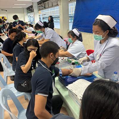 บริษัท มัลติแบกซ์ จำกัด (มหาชน) จัดตรวจสุขภาพประจำปี 2568 ร่วมกับโรงพยาบาลพญาไทศรีราชา