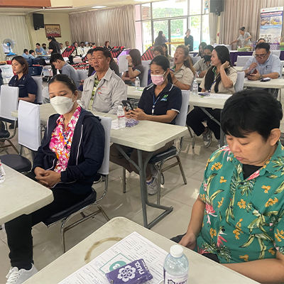 บริษัท มัลติแบกซ์ จำกัด (มหาชน) จัดกิจกรรมบริจาคโลหิต สำนักงานการนิคมแหลม