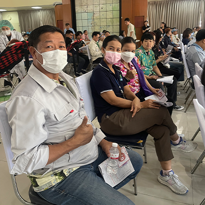 บริษัท มัลติแบกซ์ จำกัด (มหาชน) จัดกิจกรรมบริจาคโลหิต สำนักงานการนิคมแหลม